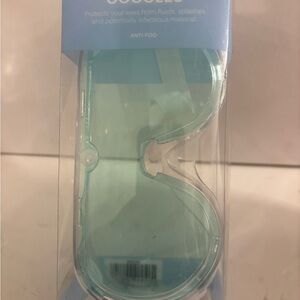 Anti-Fog Protective Goggles - Clear and Blue